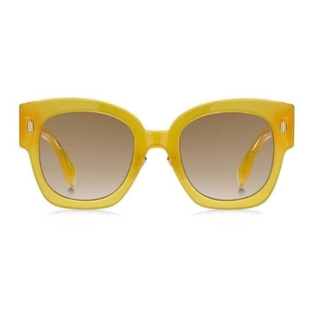 نظارة شمسية ماركة فندي نسائي بإطار أصفر