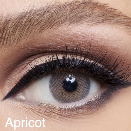 أنستازيا عدسات لاصقة ملونة شهرية - عبوة من عدستين