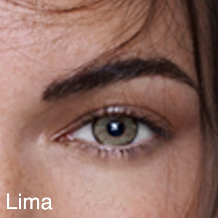 أنستازيا عدسات لاصقة ملونة شهرية - عبوة من عدستين