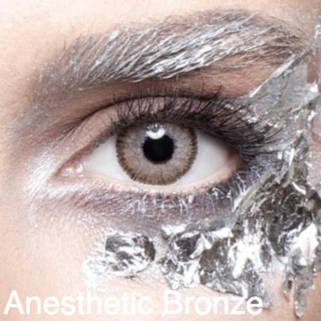 أنستازيا عدسات لاصقة ملونة شهرية - عبوة من عدستين