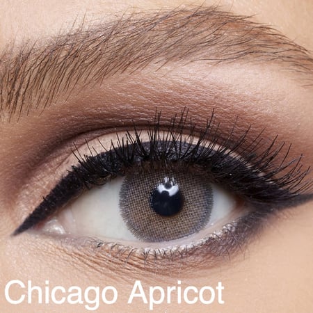 أنستازيا عدسات لاصقة ملونة شهرية - عبوة من عدستين