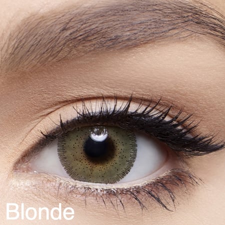 أنستازيا عدسات لاصقة ملونة شهرية - عبوة من عدستين