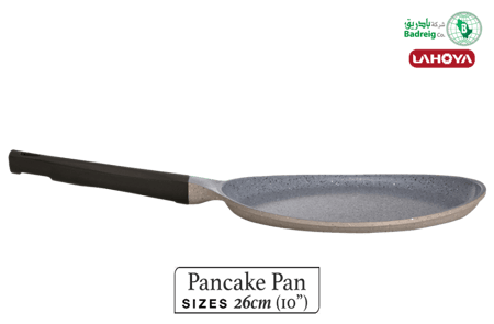 لاهويا طاوة بانكيك مطلية بالسيراميك مقاس 26 سم 0.7 لتر