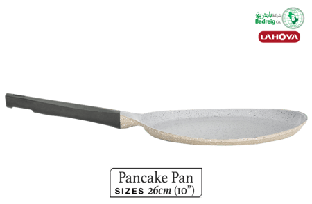 لاهويا طاوة بانكيك مطلية بالسيراميك مقاس 26 سم 0.7 لتر