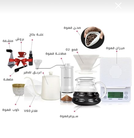 مجموعه باللون الابيض