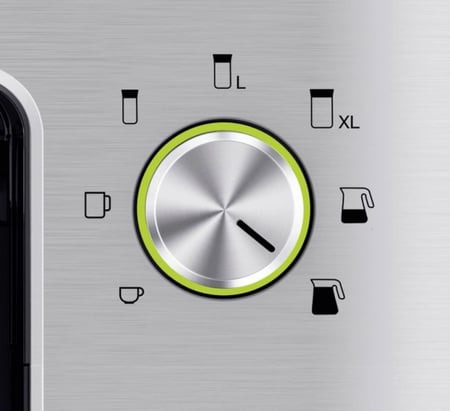 ماكينة تحضير القهوة بالتنقيط بشاشة لمس فاخرة بقدرة 1750 واط وسعة 7 اكواب من براون، لون فضي، موديل Bikf9170Si    ماكينة تحضير القهوة بالتنقيط بشاشة لمس فاخرة بقدرة 1750 واط وسعة 7 اكواب من براون، لون فضي، موديل Bikf9170Si