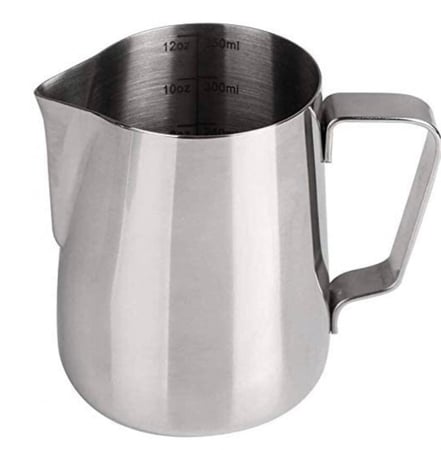 ابريق خفق الحليب وتحضير رغوة القهوة من الستانلس ستيل