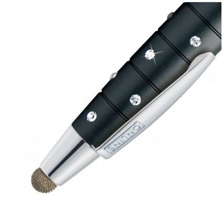 قلم حبر جاف كريستال ازرق للهواتف الذكية