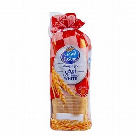 خبز توست لوزين ابيض600 مل