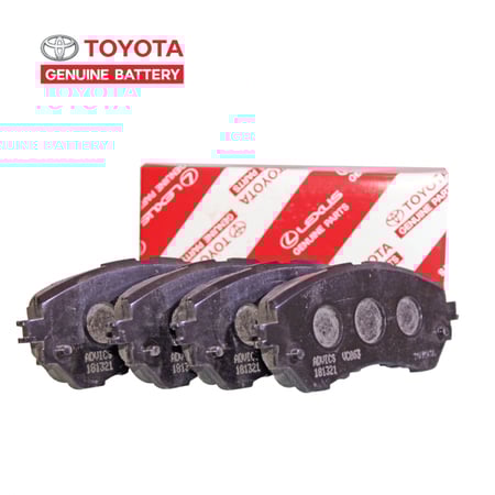 طقم فحمات فرامل امامي - يارس- موديل : 2014 - 2022 -رقم المنتج : 04465- YZZT7اصلي