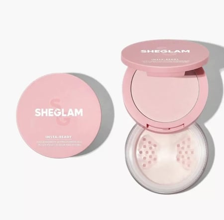 شيقلام بودرة تثبيت مزدوجة للوجه وتحت العين انستا ريدي - BUBBLEGUM