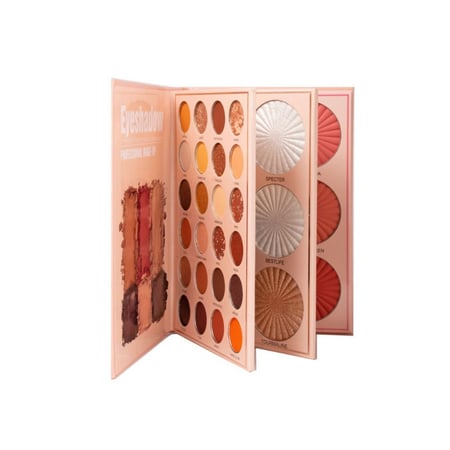 دفتر 1X3 ظلال عيون & إضاءة & أحمر خدود - كريستين