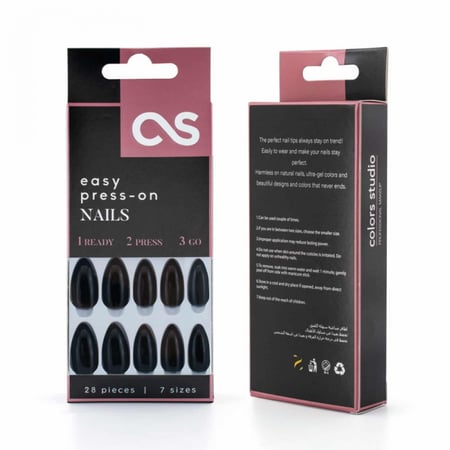 أظافر مستعارة سهلة التركيب NT01 - كلرز ستوديو