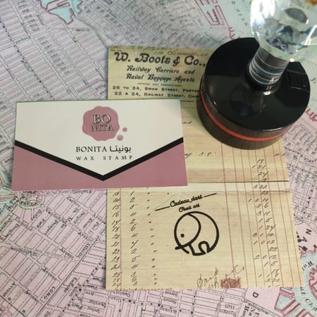 ختم كريستال دائري مقاسات