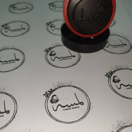 ختم كريستال دائري مقاسات