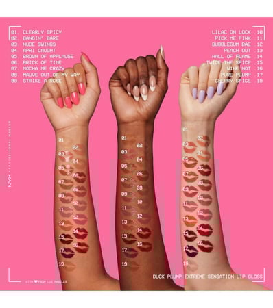 قلوس ملمع شفاه داك بلمب من نيكس Duck Plump High Pigment Plumping Lip Gloss