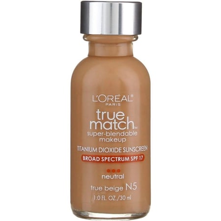 كريم اساس ترو ماتش من لوريال باريس LOREAL PARIS TRUE MATCH FOUNDATION