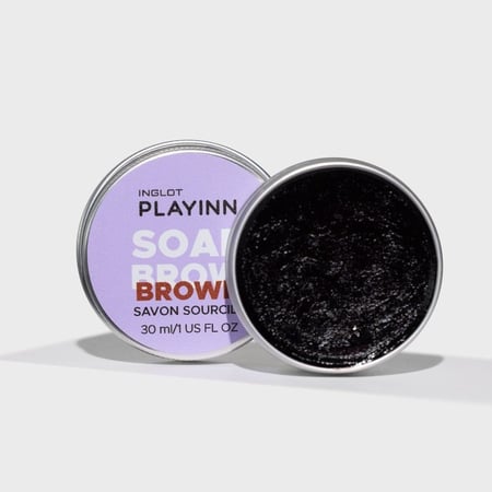 صابونة حواجب بلاي ان من انجلوت بنيINGLOT PLAYINN SOAP BROW BROWN 30ML