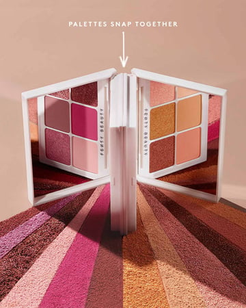 باليت ظلال عيون سناب شادوز بيتش من فنتي بيوتي FENTY BEAUTY SNAP SHADOWS EYESHADOW PALETTE PEACH