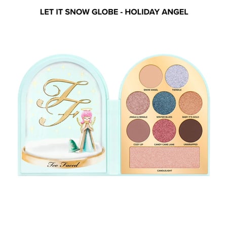 باليت ظلال عيون ليت إت سنو غلوبز من توفيسد TOOFACED LET IT SNOW GLOBES