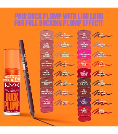 قلوس ملمع شفاه داك بلمب من نيكس Duck Plump High Pigment Plumping Lip Gloss