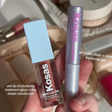 كوساس طقم جلوس وماسكارا حواجب شفاف