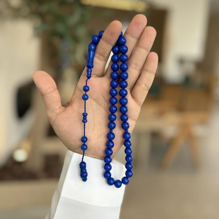سبحه بكلايت تمليكه ازرق
