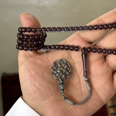 سبحة زعفراني Z117