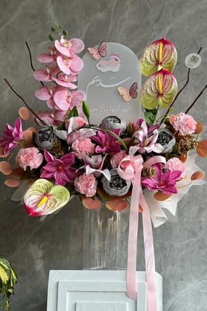 ستاند اكريلك فخم بمناسبه مولوده