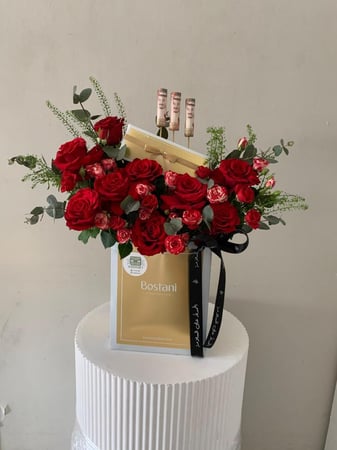 شوكلت بستاني مع التنسيق الفاخر