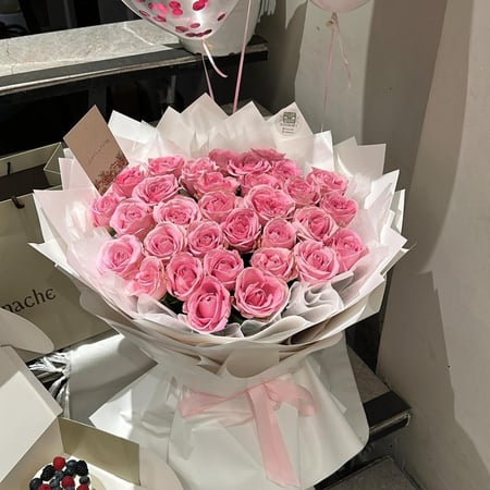 الباقة "الورديه"