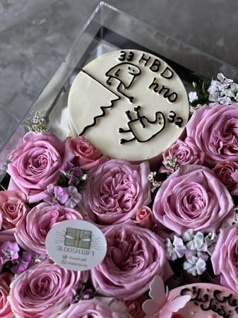 كيكتين لنش مع تنسيق بوكس اكريلك