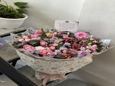 باقة ورد " كبيره "