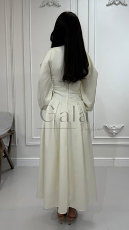 فستان ميدي لف كلوش