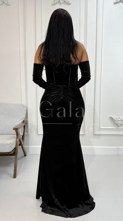 فستان توب تكسير طويل