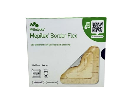 ضماد للتقرحات رغويه سيليكون Mepilex Border Flex