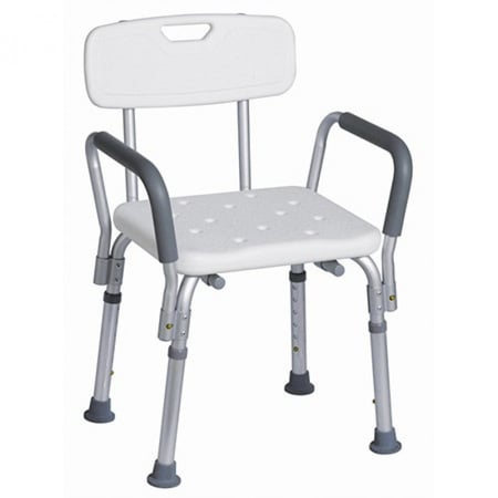 كرسي ترويش ابيض مع ساند ظهر وجوانب ثابته موديل KY 798LQ-A