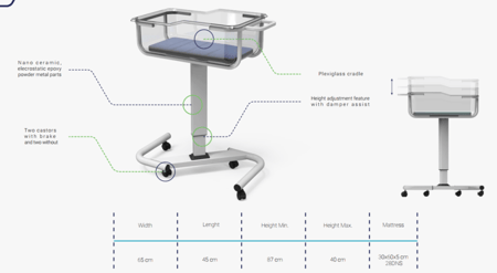 سرير مهد طفل BK-01