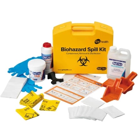 مجموعة ادوات انسكاب المخاطر البيولوجية المتعددة سبل كيتMULTI BIOHAZERD SPILL KIT