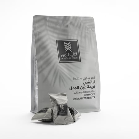 تمر سكري محشي بكريمة عين الجمل