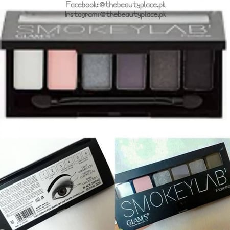 باليت ظل عيون من قلامز ميك اب - Black Smoke 386