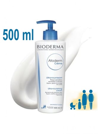 كريم اتوديرم من بيوديرما - 500 مل