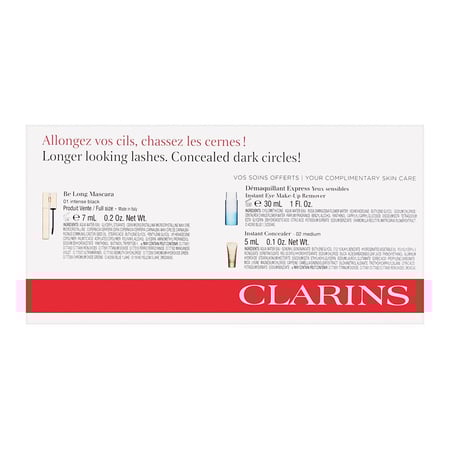 مجموعه العين من كلارنس - long and lush lashes