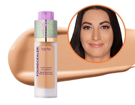 tarte high-performance naturals foundealer - medium-tan honey 36H