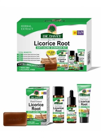 دكتور ديفي مجموعة جذور عرق السوس - 5 قطع