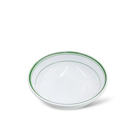 صحن  11.5*2.5 سم خط اخضر 306