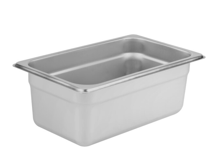 Food Pan  1/4- Stainless steel