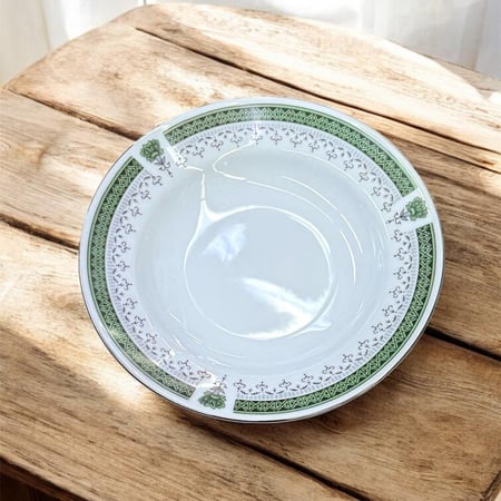 صحن عميق 17.5*2 سم من مجموعة الريحان
