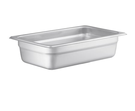 Food Pan  1/4- Stainless steel