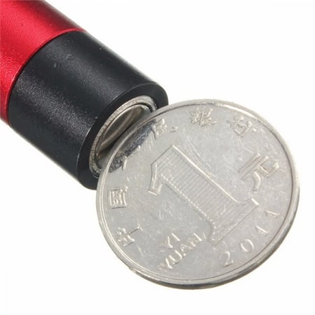 مصباح كشاف على شكل قلم جيب من الألومنيوم مع قاعدة مغناطيس